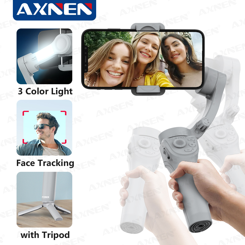 Photography Lighting Handheld - AXNEN HQ6 휴대폰용 3축 짐벌 핸드헬드