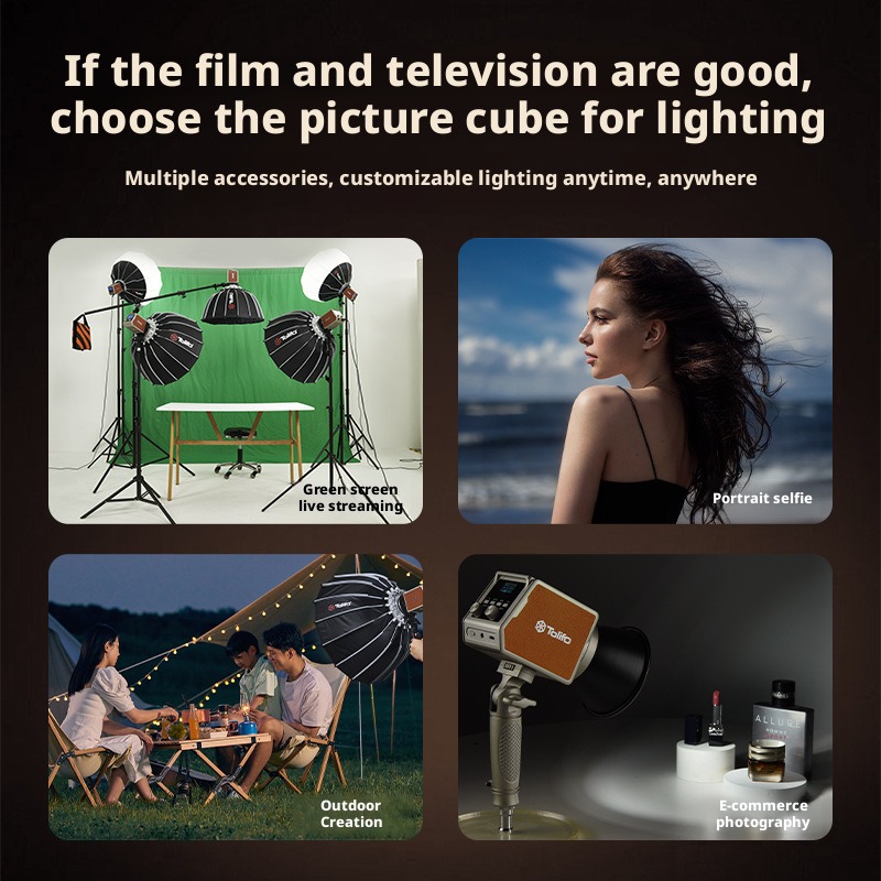 휴대용 사진 조명, 스마트폰 원격 제어, 라이브 스트리 - Photography Mobile Lighting 리뷰 및 가격