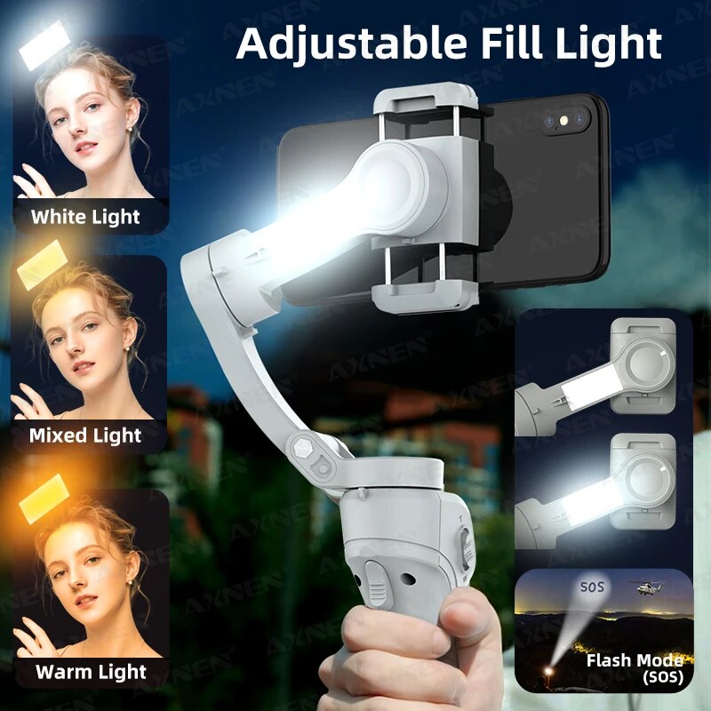 AXNEN HQ6 휴대폰용 3축 짐벌 핸드헬드 안정기, - Photography Lighting Handheld 리뷰 및 가격