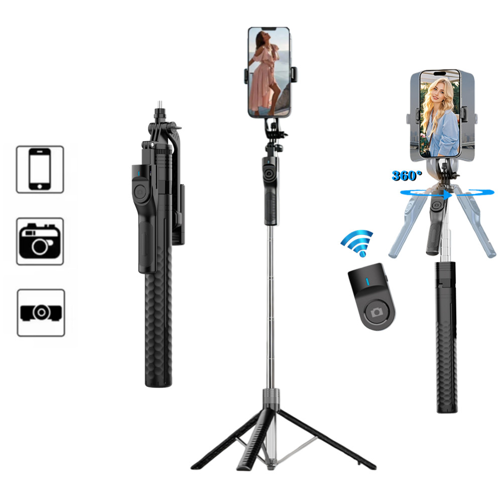 FANGTUOSI 1900mm 무선 셀카봉 삼각대 스탠 - Photography Lighting Description 리뷰 및 가격