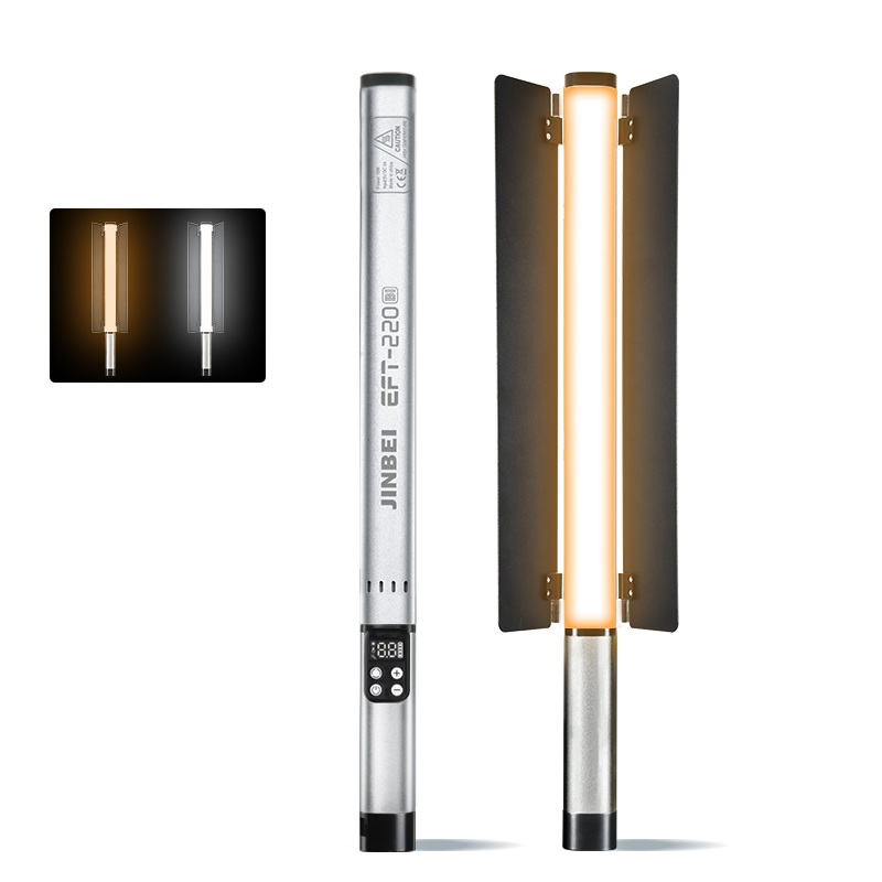 진베이 EFT-220BI 휴대용 바이컬러 비디오 라이트 - Photography Lighting Handheld 리뷰 및 가격
